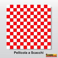 Pellicola adesiva scacchi - pellicola,