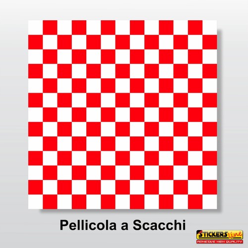 Pellicola adesiva scacchi - a,