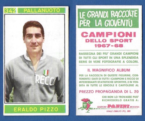 Figurina campioni dello sport - figurina,