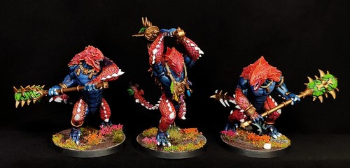 Kroxigor dipinto warhammer - kroxigor,