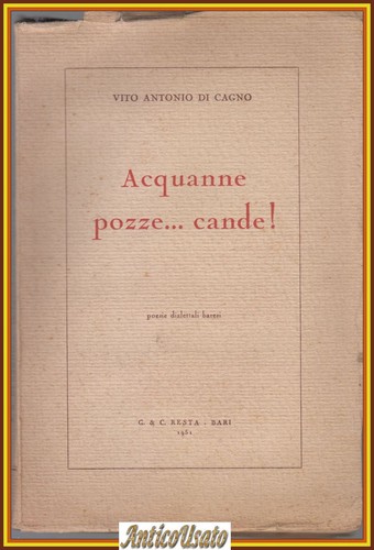 Acquanne pozze cande - cande, vito