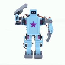 Robot umanoide 12DOF open source programmabile per supporto Arduino controllo vocale