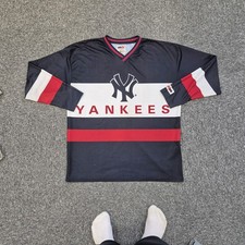 New York Yankees Twins Apparel Jersey Medium Navy/Rosso/Bianco