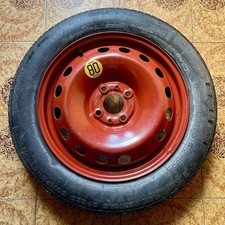 RUOTA RUOTINO DI SCORTA Fiat Multipla 2 serie CERCHIO FERRO, MAI USATO