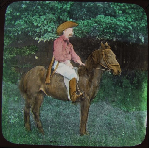 Glass magic lantern - glass,