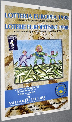 Locandina lotteria nazionale - lotteria,
