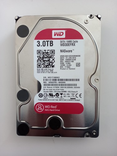 Red wd30efrx 3tb sata iii - wd,