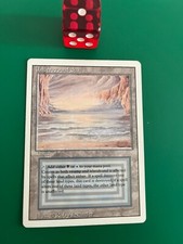 MTG UNDERGROUND SEA PLAYED - MARE SOTTERRANEO REVISED DUAL LAND