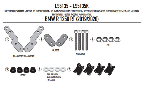 Givi kit attacchi supporti per - kit,