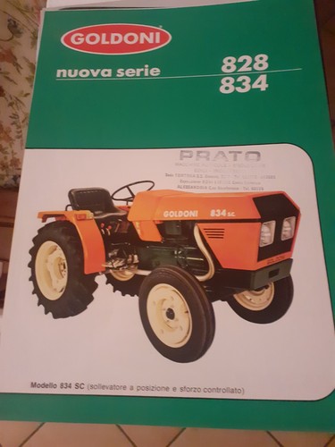 Brochure depliant trattore - depliant,