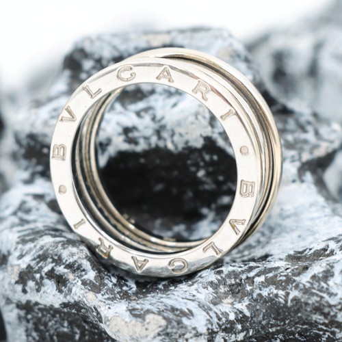 Anello bulgari zero1 tre - anello, b.zero1