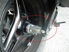 Coprimozzo copriperno alluminio anodizzato Silver x  Tmax dal 2008 al 2011 T max