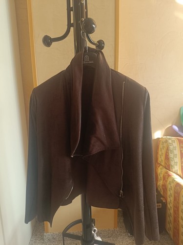 Giubbino eco pelle - , marrone