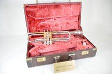 Yamaha YTR-737 tromba placcata argento mouthpeace strumento musicale con cust...