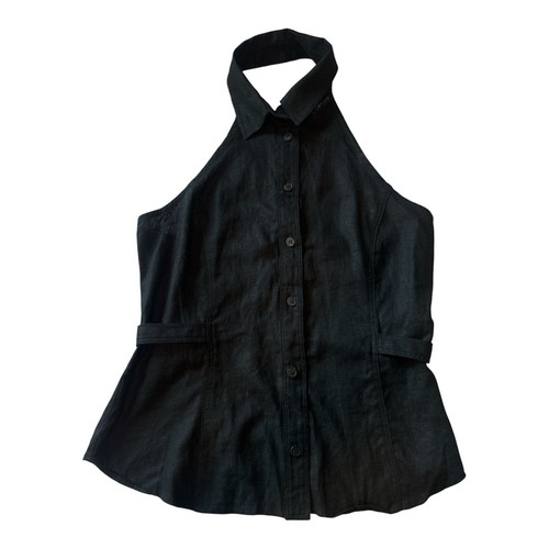 Gilet zara lino nero - zara, in