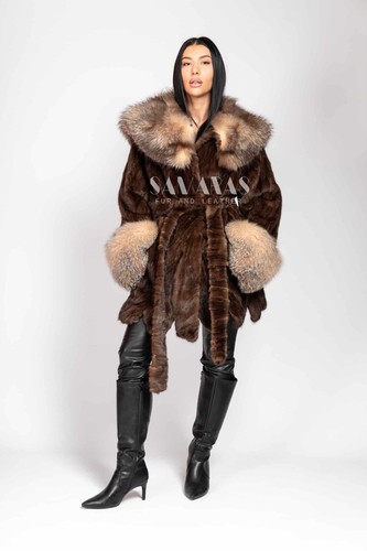 Cappotto pelliccia visone