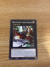 Yu-Gi-Oh! Heroic Champion - Magnum Excalibur comune DUAD-EN044 leggermente giocato 1°