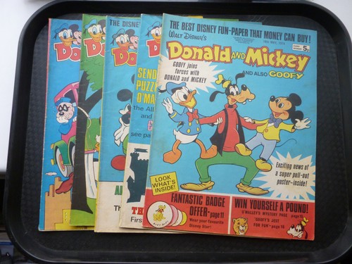 Vintage donald and mickey - donald,