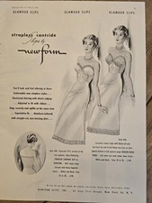1951 Women's Newform strapless