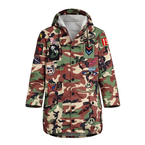 Giacca donna mimetica - , con