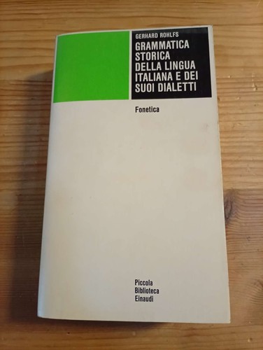 Grammatica storica - storica,