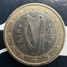 Moneta da 1 euro Irlanda 2002