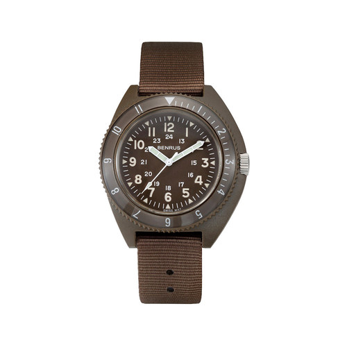 Orologio benrus tipo iii olive - orologio,