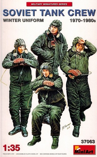 Miniart 37063 soviet tank crew - 37063,