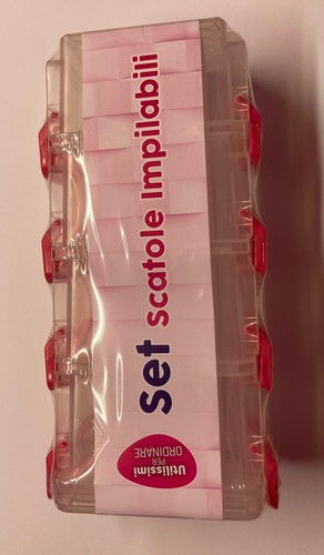 Scatoline scatole impilabili