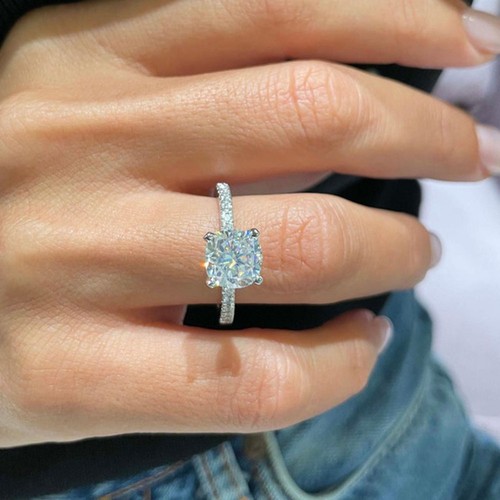 Anello oro bianco carati - 14,