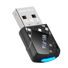 Adaptateur USB WiFi 6 AX900 900 Mbps Bluetooth 5.4 2 en 1 Dongle USB 2.4G 51082