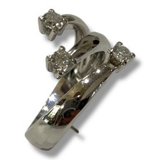 Anello Trilogy in oro bianco