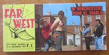 ANCIEN ROMAN PHOTO FAR WEST 30 WINCHESTERS POUR EL DIABLO 1967