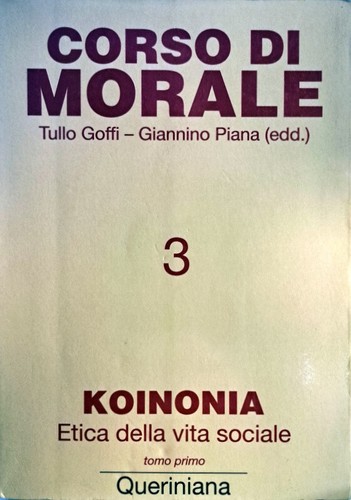 Libro corso morale - corso,