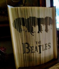 Libro piegato fatto a mano
