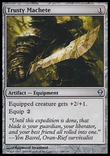 MTG TRUSTY MACHETE EXC - MACHETE AFFIDABILE - ZEN - MAGIC