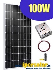 Kit fotovoltaico 100W - Per