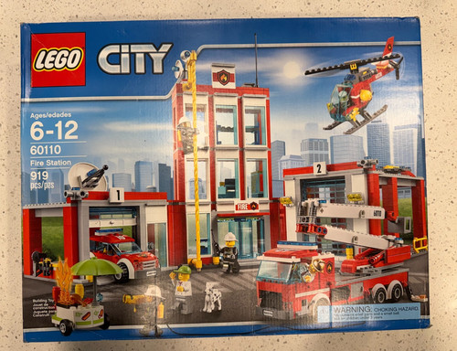 Lego city 60110 stazione dei - city,