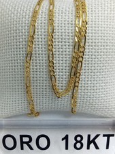 Collana in oro giallo 750 18