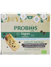 Dolce Natale frumento e Gocce di Cioccolato-PROBIOS-REGALO BIO-VEGANO-PANETTONE