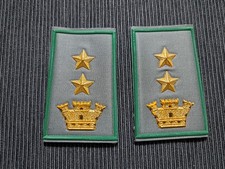 Corpo Forestale Dello Stato Coppia Tubolari Vice Questore Agg. Non Più In Uso