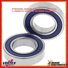 Kit Cuscinetti Ruota Posteriore Honda Cb 500 F 2013-2016 25-1662#2