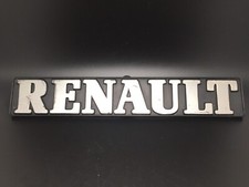 RENAULT 243MM LOGO SIGLA EMBLEMA FREGIO STEMMA SCRITTA TARGHETTA BADGE TARGA