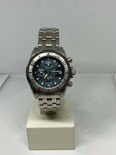 Orologio Uomo Pryngeps Orologi Sangue Blu con Chrono e Datario in Acciaio CR817