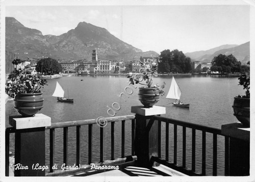 Cartolina riva del - cartolina,