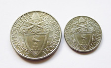 VATICANO 20 CENTESIMI + 2 LIRE