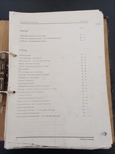 Porsche 924 / 931 Officina - Guida Riparazione Cartella con circa 350 pagine 