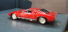 Politoys LAMBORGHINI P400 MIURA BERTONE Art. 552 1969 rosso metal