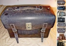 BORSA PORTA ATTREZZI nera in cuoio e altre per lavoro, vendita singola