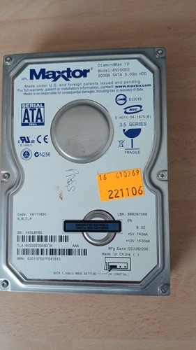 Hard disk maxtor diamondmax - maxtor, 10